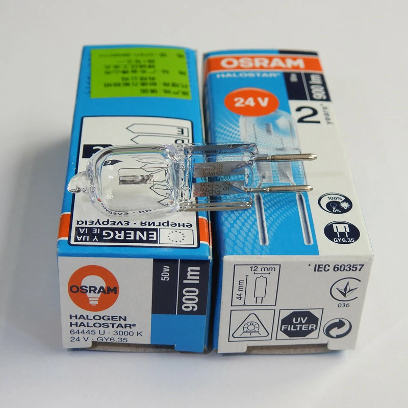 OSRAM 64445U Light Microscope Lamp 24V50W Bulb Lamp Biochemical Light - Image 3 of 3