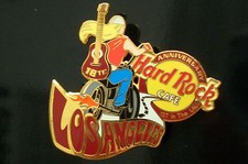 HRC Hard Rock Cafe Los Angeles 18th Anniversary Girl + Motorcycle LE