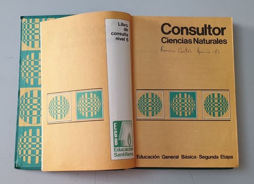 LOTE 3 LIBROS CONSULTOR CIENCIAS NATURALES SOCIALES 6°/8° EGB Santillana 1972/74 - Imagen 13 de 24