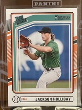 2024 Donruss Baseball Rated Prospects #184 Jackson Holliday, Baltimore Orioles