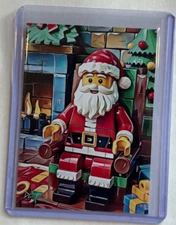 Santa Claus Limited Edition Artist Signed "The Minifigure" Trading Card 3/10