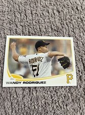2013 Topps Series 2 Pittsburgh Pirates Baseball Card #523 Wandy Rodriguez