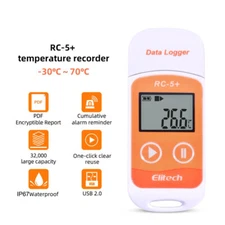 High-precision RC-5+ Digital USB Temperature Data Logger NTC Sensor Portable New