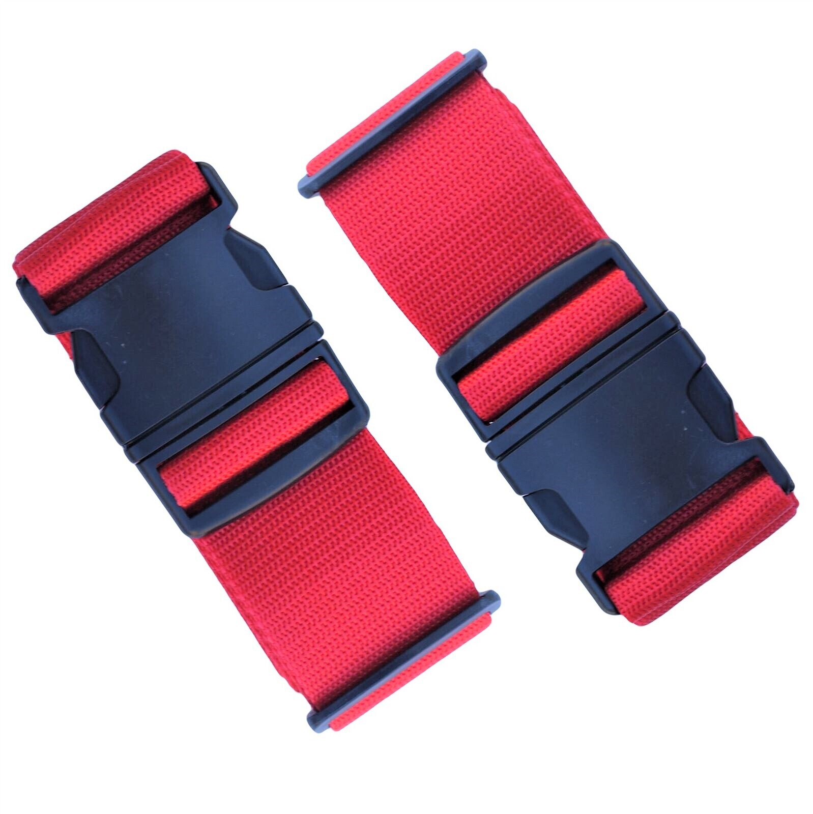 LUGGAGE Suitcase STRAPS Heavy Duty Snap Buckle Neon easily Spotted