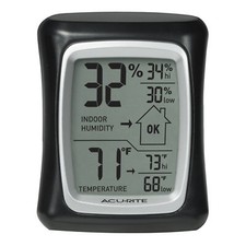 AcuRite Indoor Digital Thermometer Hygrometer with Temperature and Humidity