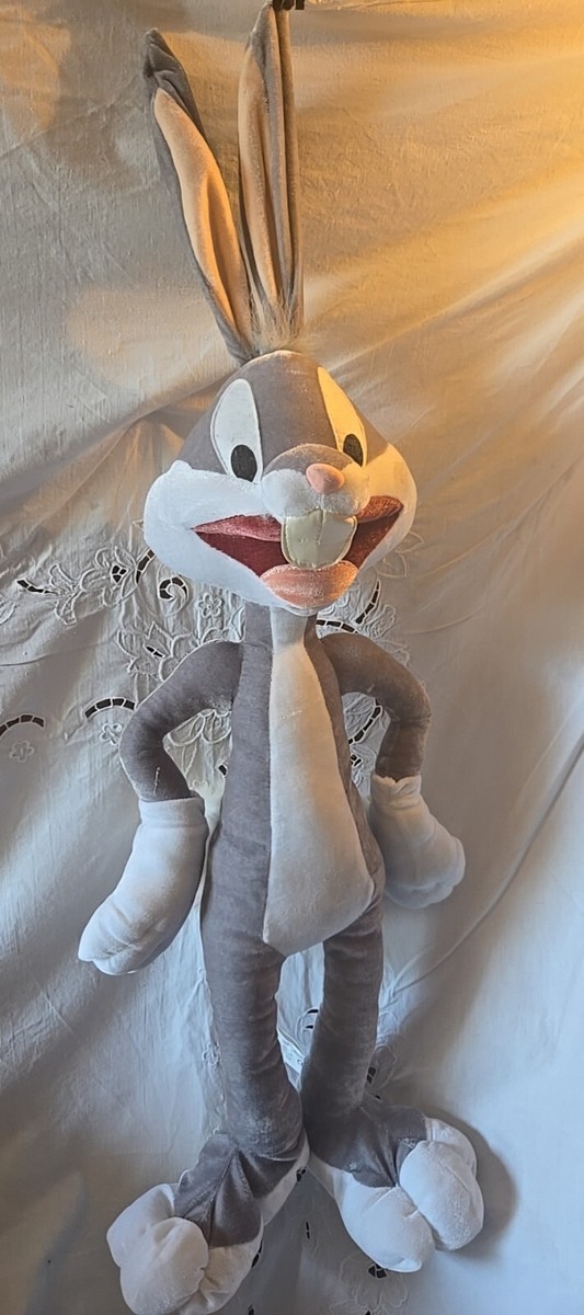 Six Flags Jumbo Bugs Bunny Plush Looney Tunes 32