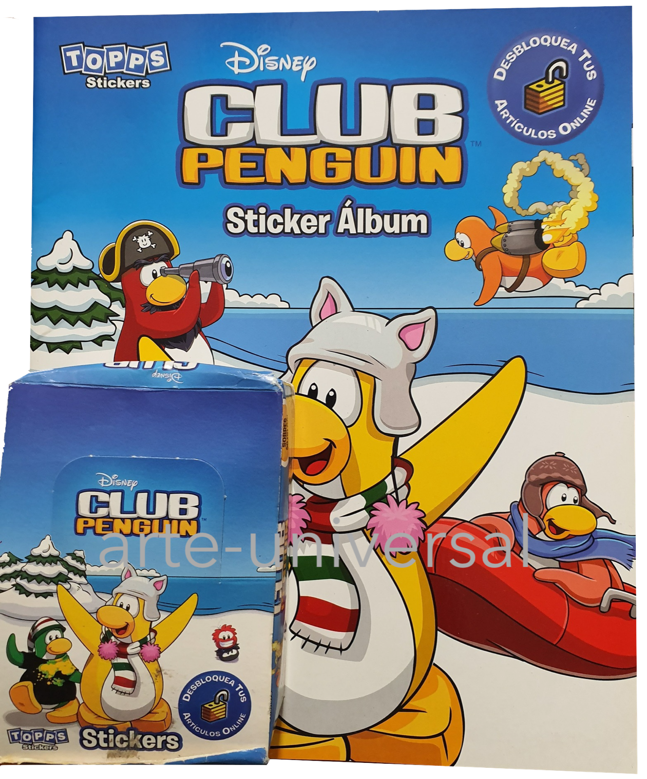 Club Penguin Game Mania Sticker Book