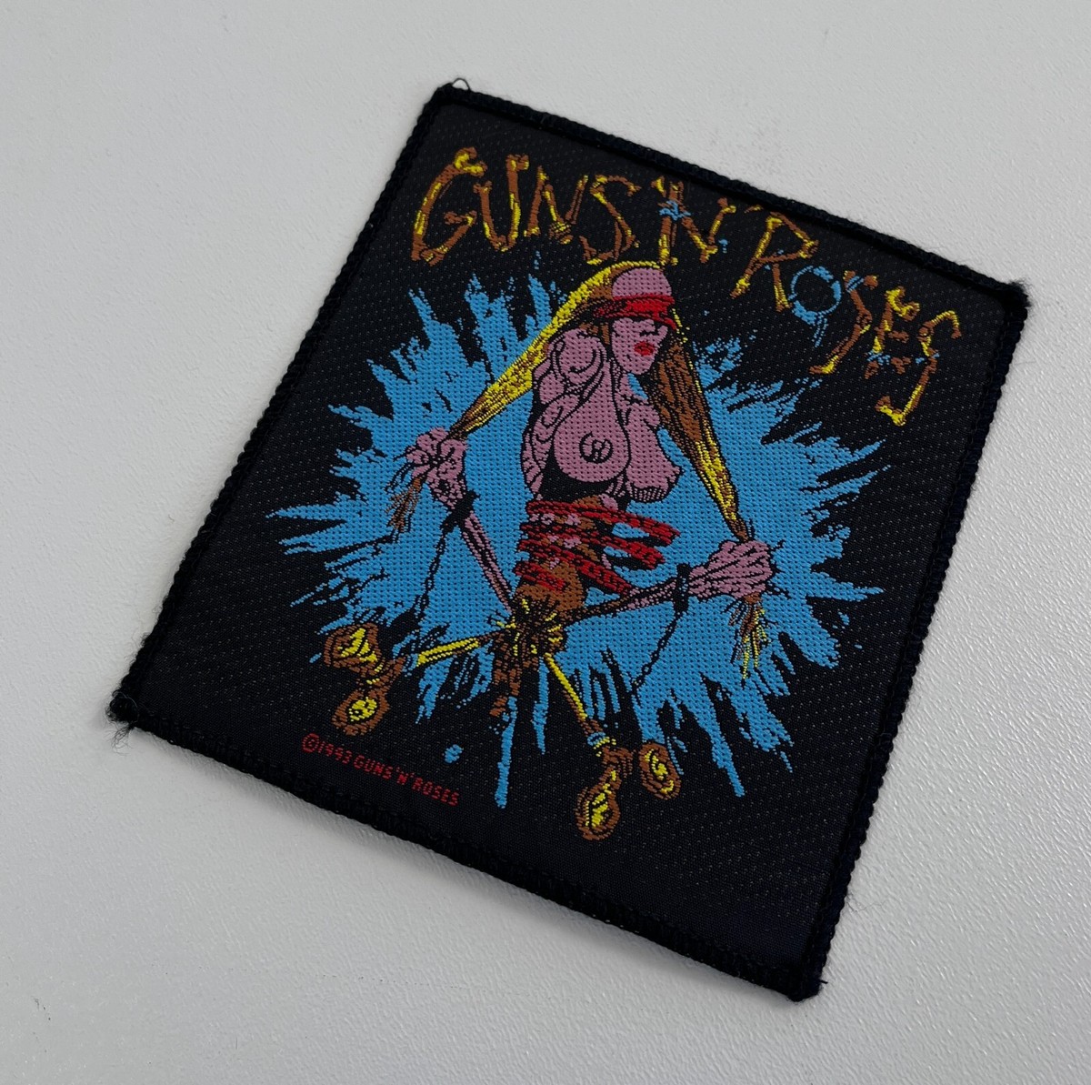 Rare 1993 Guns N Roses BITCH Pretty Tied Up Officially Licensed