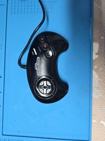 Sega Genesis 16-Bit Black Console System Model 1601 Tested, Controller, 2 Games