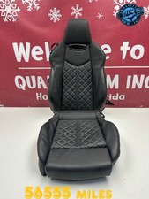 2016-2023 Audi Tt Cabrio Front Right Passenger Seat Upper Lower Cushion Black
