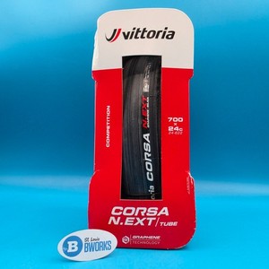 Vittoria Corsa N.EXT Folding Clincher 700x24c Road Bike Tire - NEW    g13