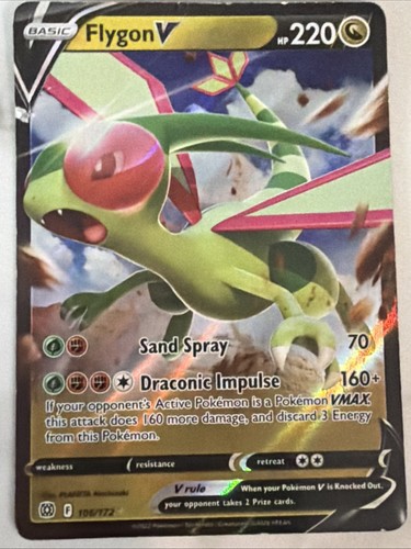 Flygon V #106/172 Pokemon SWSH09: Brilliant Stars