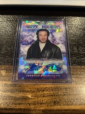 Federico Castelluccio FURIO SOPRANOS Leaf Pop Century Holiday Auto Autograph /7