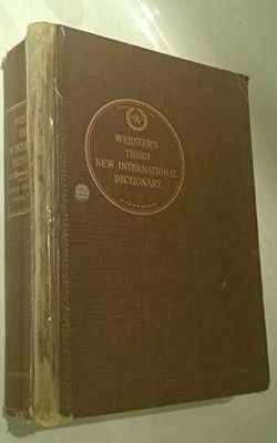 Webster's Third New - Hardcover, by Encyclopedia Britannica Inc. - Acceptable