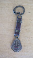 RARE Early Holden FJ FX Era Brass/Copper? Enamelled Keyring