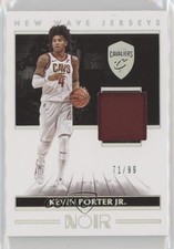 2019-20 Panini Noir New Wave Jerseys 71/99 Kevin Porter Jr #NW-KPJ 00a0