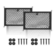 2 Layer Small Cargo Net,Cargo Storage Pocket Net, Mesh Elastic Pouch Organize...