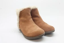 Vionic Unwind Women's Tan Suede Bootie Slippers FS 6M