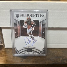 2015 Panini Crown Royale - Rookie Silhouettes Duke Johnson #214 Signatures /299