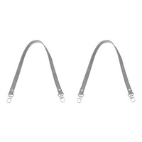 Lederhandtaschengriffriemen Ersatz FüR Diy, 2 Stk, 26 Zoll, Grau