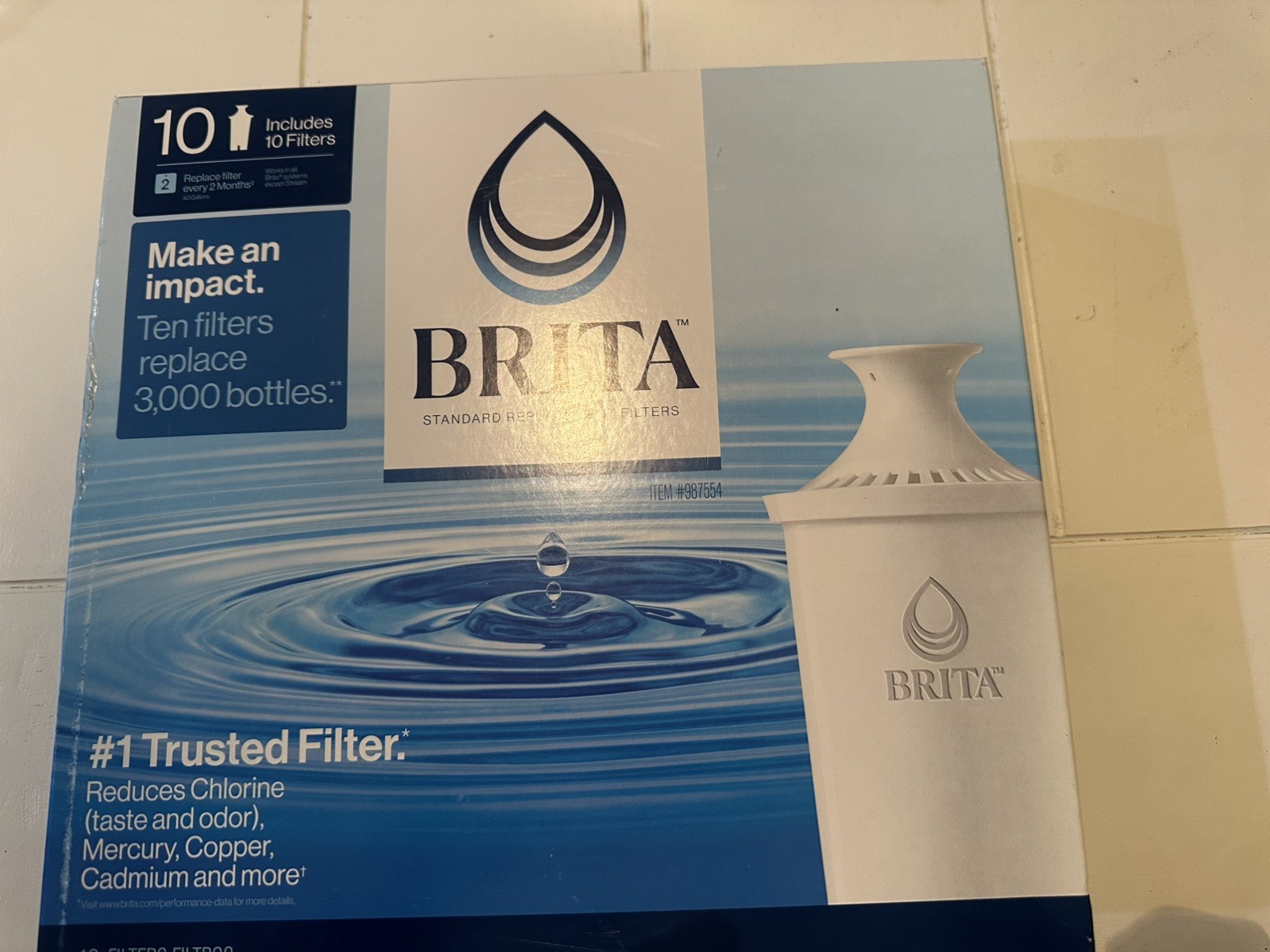 S 10 Pack Standard Pitcher Sealed