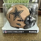Emmitt Smith Signed Salute To Service Dallas Cowboys  Mini Helmet JSA Auth. !!