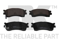 NK Bremsbelagsatz Scheibenbremse 223507 FüR DC FC K9A KIA GC Clarus RIO Carens 1