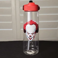 IT - Pennywise Wattle Bottle With Straw NEW