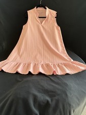SHEIN Light Pink Sleeveless Sundress Size 6/Medium Pre-Owned