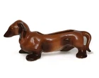 1950's-60's Hull Pottery Dachshund 14" Long Weiner Dog Flower Planter READ