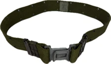 Vintage USGI LC1 ALICE Belt Military USMC / Army Web Nylon Belt OD Green MEDIUM