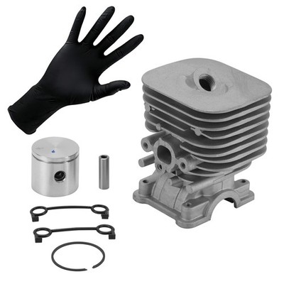Husqvarna 130C 130L 330LK Cylinder Piston Kit 545008082, Complete Set with Seal