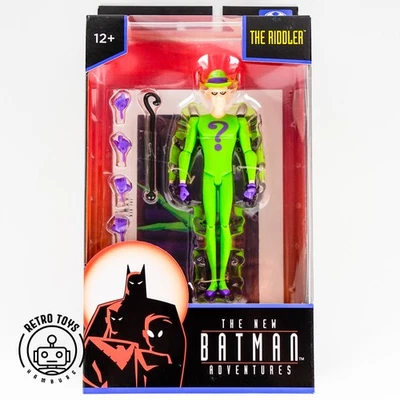RIDDLER Blue McFarlane Toys DC The New Batman Adventures Arkham Cartoon Figur - Bild 1 von 4