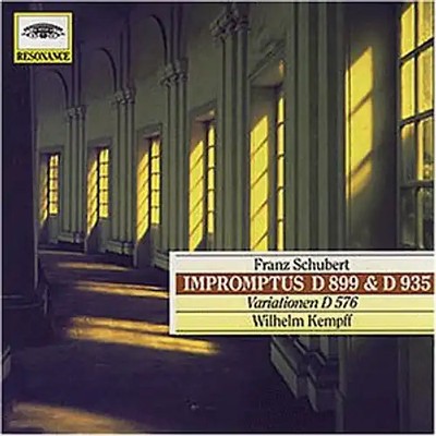 Wilhelm Kempff - FRANZ SCHUBERT: Impromptus D 899 & D 935 / Variationen D 576