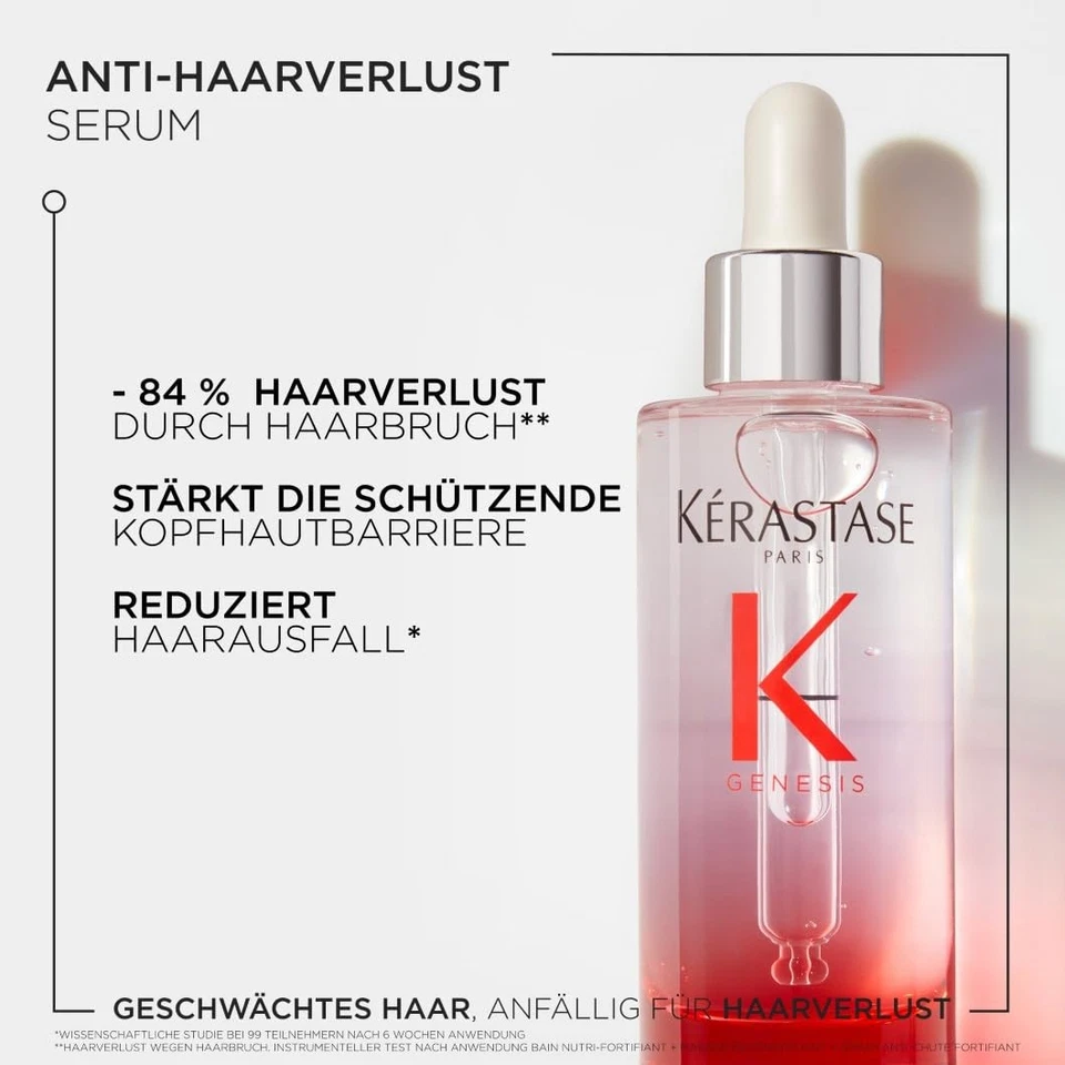 Kérastase Genesis Serum Anti-Chute Fortifiant 90ml Haarkur Haarverlust - Bild 3 von 4