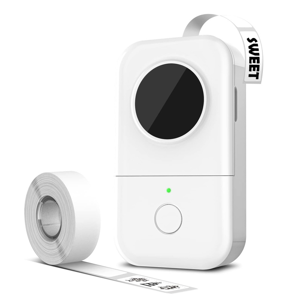 Bluetooth Label Maker D30 Portable Thermal Mini Printer White