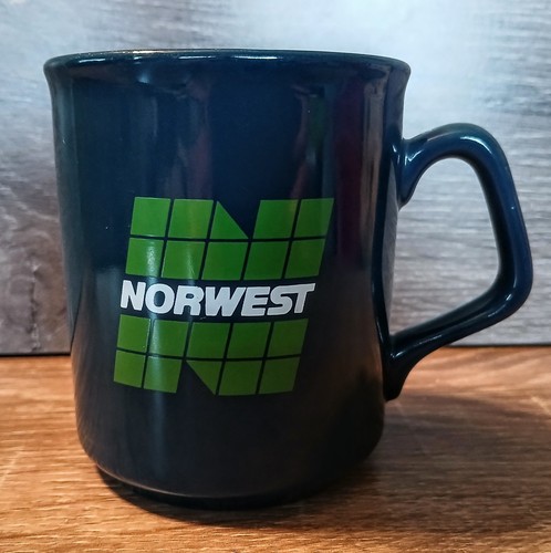 Vtg Norwest Coffee Cup Mug