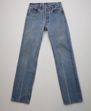 Vintage 90s Levis 501xx Mens 29x33 Distressed Button Fly Original Fit Jeans USA
