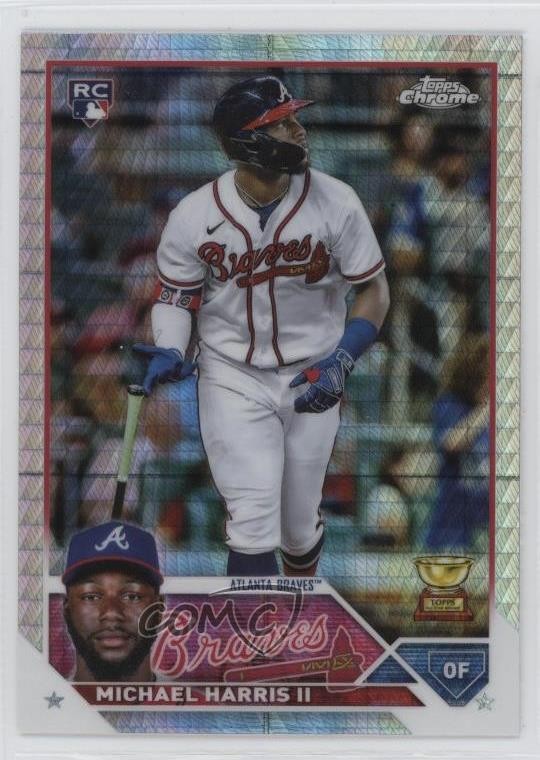 2023 Topps Chrome Prism Refractor Michael Harris II #79 Rookie RC 1i3k