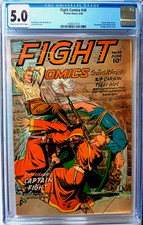 Cover of Fight Comics #44