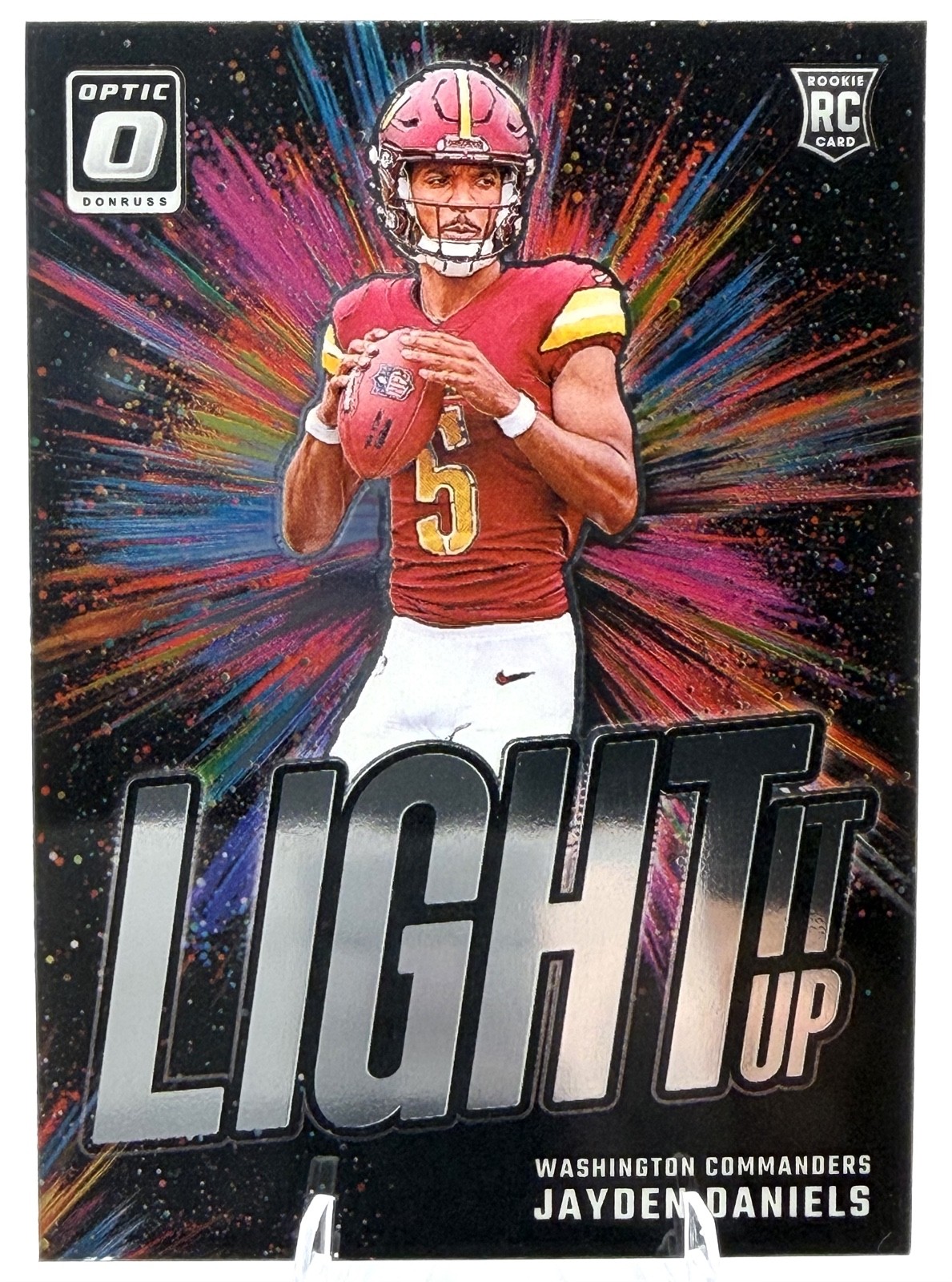 2024 Panini Donruss Optic - Light It Up Jayden Daniels #8 (RC)
