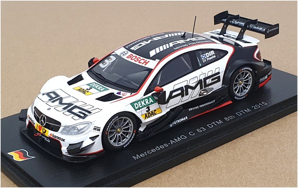 Spark 1/43 Scale SG221 - Mercedes AMG C 63 DTM 8th DTM 2015 | eBay
