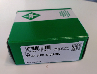 Rillenkugellager INA G207-NPP-B-AH05  72 x 19 x 35 0090129310000