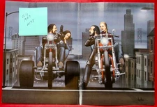 Easyriders Magazine David Mann Centerfold only #193 July 1989 Very Good Conditio