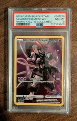 Armored Mewtwo SM228 Black Star Promo Sun & Moon