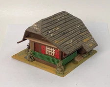 Faller Composition Putz Germany 283 Alpine Farmhouse Wooden 4-3/4" x 4-1/2 x 3"
