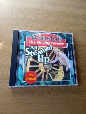 Winston: The singing farmer All Steamed Up SIGNED cd 15 Tracks Rare