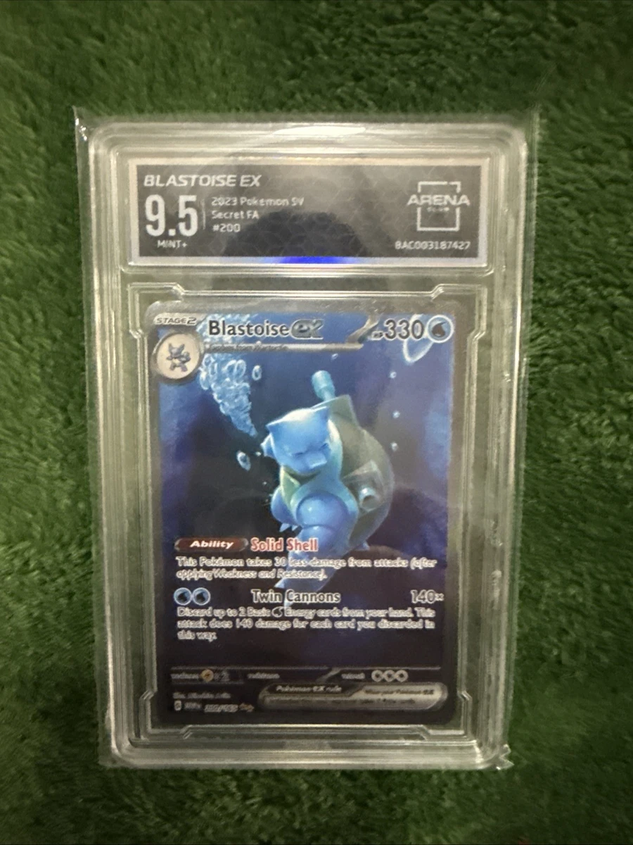 best selling pokemon cards on ebay Blastoise EX 200 165 (Graded) Case