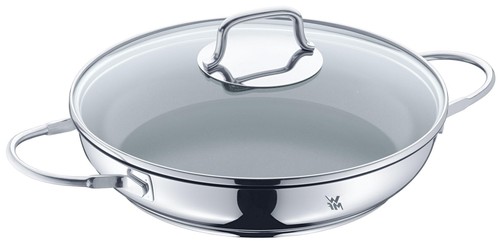 Kela 10994 Universaldünster Mit Glasdeckel – 20 Cm, 3,0 L, Aus Edelstahl, Für Alle Herdarten Inkl. Induktion