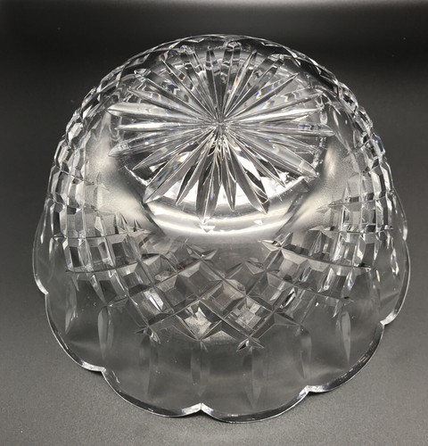 Waterford Crystal 9 x 4" Bowl "Lismore" Scalloped Edge Collection - Picture 5 of 9